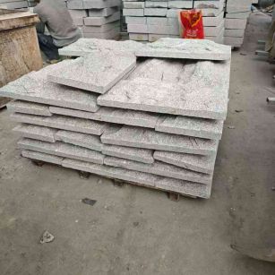 佳木斯芝麻白蘑菇石，自然面